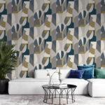 Bold Design Wallpaper in Electric Colourway Jinx Series - Coverage 10m2 & 16.5M2 - Image 3