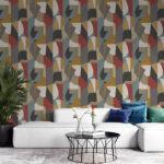 Bold Design Wallpaper in Electric Colourway Jinx Series - Coverage 10m2 & 16.5M2