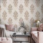 Bold Design Wallpaper in Electric Colourway Eftelia Series - Coverage 10m2 & 16.5M2