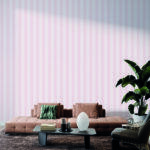 Rose Line Series Wallpaper Available in Different Colours Code DK.32452 - Image 2